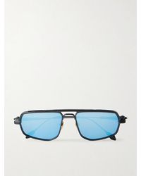 Jacques Marie Mage - Kalispell Aviator-Style Titanium Sunglasses - Lyst
