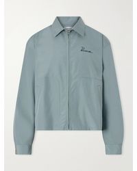 Visvim - Somer Swing Printed Silk And Wool-Blend Jacket - Lyst