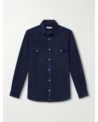 Boglioli - Cotton-corduroy Shirt - Lyst