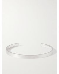 Le Gramme - Le 15 Brushed Sterling Silver Cuff - Lyst