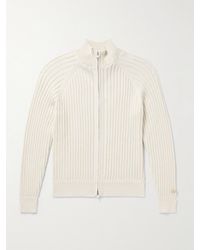Aimé Leon Dore - Pullover aus einer Merinowollmischung in Rippstrick mit Reißverschluss - Lyst