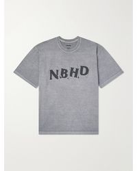 Neighborhood - Logo-Print Cotton-Jersey T-Shirt - Lyst