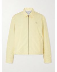 Loewe - Logo-Embroidered Cotton-Blend Jacket - Lyst