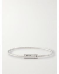 Le Gramme - Le Câble 7 Brushed Sterling Silver Bracelet - Lyst