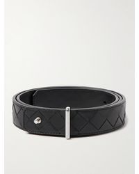 Bottega Veneta - 3cm Intrecciato Leather Belt - Lyst