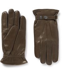 Hestra - Jake Wool-lined Leather Gloves - Lyst