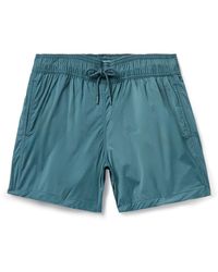 Frescobol Carioca - Salvador Straight-leg Mid-length Recycled Swim Shorts - Lyst