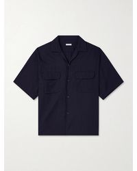 Kaptain Sunshine - Cotton And Silk-Blend Shirt - Lyst