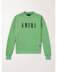 Amiri - Sweatshirt aus Baumwoll-Jersey mit Logoprint - Lyst