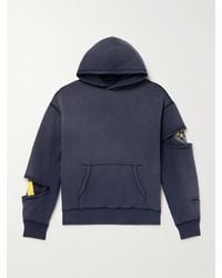Kapital - Reversible Distressed Printed Cotton-Jersey Hoodie - Lyst