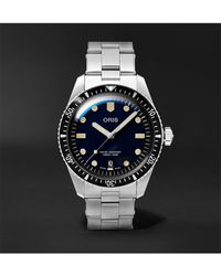 Oris - Divers Sixty-five Automatic 40mm Stainless Steel Watch, Ref. No. 01 733 7707 4055-07 8 20 18 - Lyst