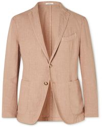 Boglioli - Unstructured Linen Suit Jacket - Lyst