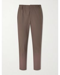 NN07 - Billie 10038 Straight-Leg Seersucker Drawstring Trousers - Lyst