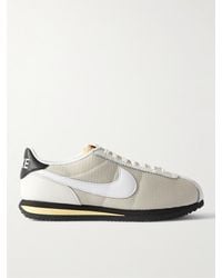 Nike - Cortez Leather And Mesh Sneakers - Lyst