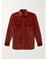 Rubinacci - Rube Cotton-Corduroy Overshirt - Lyst