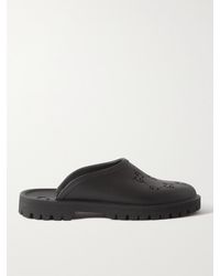 Gucci - Ella Embossed Gg Trek Slide - Lyst