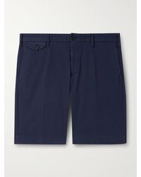 Incotex - Venezia 1951 gerade und schmal geschnittene Bermudashorts aus einer Baumwollmischung - Lyst