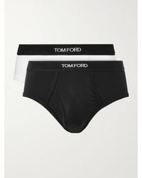 Tom Ford - Two-Pack Stretch-Cotton And Modal-Blend Briefs - Lyst