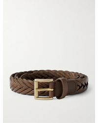 Anderson's - 2.5Cm Woven Leather Belt - Lyst