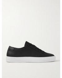 Polo Ralph Lauren - Jermain Lux Matte-leather Sneakers - Lyst