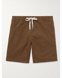 Onia - All Terrain Straight-leg Stretch Cotton-ripstop Drawstring Shorts - Lyst