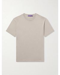 Ralph Lauren - Cotton-jersey T-shirt - Lyst