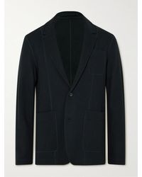 MR P. - Virgin Wool-blend Jersey Blazer - Lyst