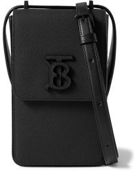 Burberry - Tb Phone Bag - Lyst
