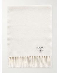 TOTEME - Wool Scarf - Lyst