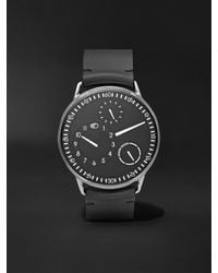 Ressence - Type 1 Mechanical 42mm Titanium And Leather Watch, Ref. No. Type 1b - Lyst