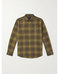 thisisneverthat - Checked Cotton-flannel Shirt - Lyst