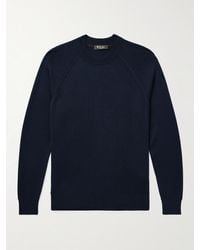 Loro Piana - Cashmere, Virgin Wool And Silk-Blend Sweater - Lyst