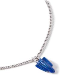 Marni - Silver-tone And Enamel Pendant Necklace - Lyst