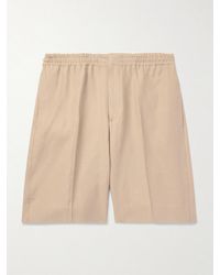 ZEGNA - Gerade geschnittene Shorts aus Leinen - Lyst