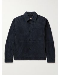 Baracuta - Suede Shirt Jacket - Lyst
