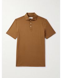 Boglioli - Cotton-jersey Polo Shirt - Lyst