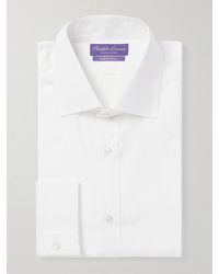 Ralph Lauren - Aston Cutaway-collar Cotton Oxford Shirt - Lyst