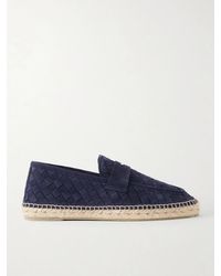 Castañer - Nilo Woven Suede Espadrilles - Lyst