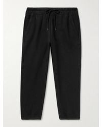 James Perse - Cozy Tapered Cotton-Blend Jersey Sweatpants - Lyst