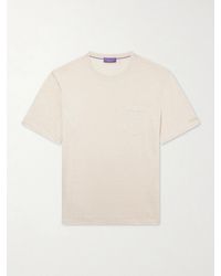 Ralph Lauren - Linen-Jersey T-Shirt - Lyst