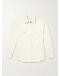 NN07 - Ricky 50015 Denim Western Shirt - Lyst