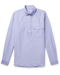 SEBLINE - Combat Cotton-poplin Shirt - Lyst