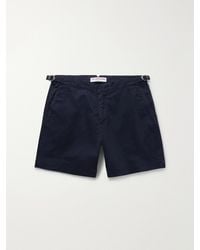 Orlebar Brown - Bulldog Slim-Fit Straight-Leg Stretch-Cotton Twill Shorts - Lyst