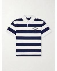 Givenchy - Logo-Embroidered Striped Cotton Polo Shirt - Lyst