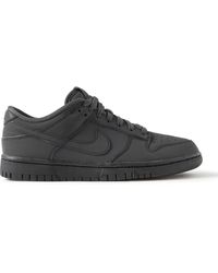 Nike - Dunk Low Cyber Reflective Faux Leather Sneakers - Lyst