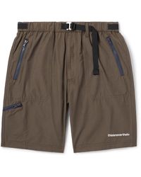 thisisneverthat - Hiking Straight-leg Belted Cotton-blend Shorts - Lyst