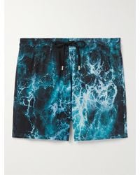 Vilebrequin - Moorise Straight-leg Mid-length Printed Recycled Swim Shorts - Lyst