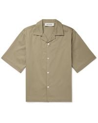 Rohe - Camp-collar Cotton-twill Shirt - Lyst