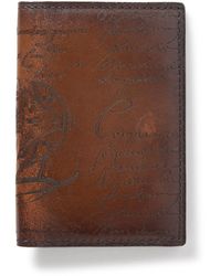 Berluti - Jagua Neo Scritto Venezia Leather Bifold Cardholder - Lyst