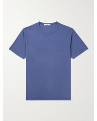 MR P. - T-Shirt aus Baumwoll-Jersey in Stückfärbung - Lyst